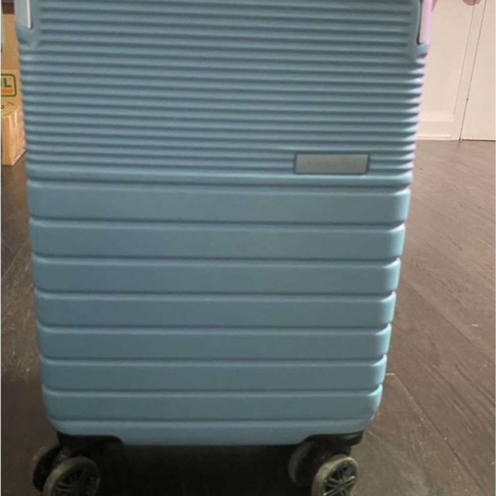 Bugatti Light Blue Suitcase
